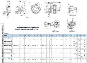Гидромотор МРФ 250/25
