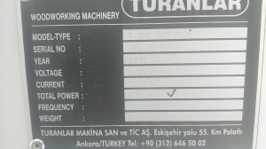 Полуавтоматический станок для постформинга TURANLAR T-PF 190