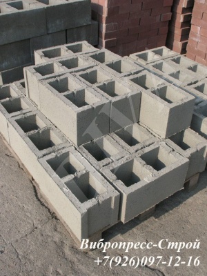Вибропресс для производства бетонных блоков Россия