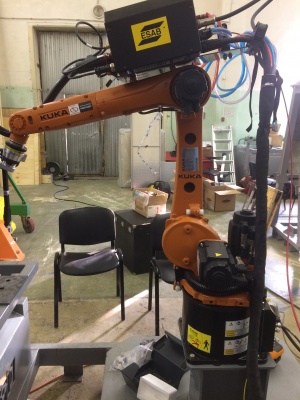 Робот KUKA KR10 R1420 + ESAB Aristo Mig U5000