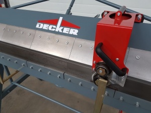 Сегментный листогиб Decker SG-1500 (2 сегментных балки, G балка)