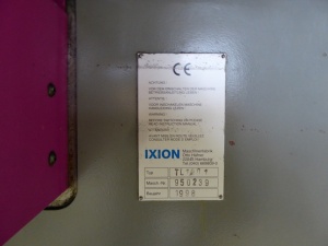 Ixion TL 1001 станок глубокого сверления / бурения Ø 25 3725 = Mach4metal