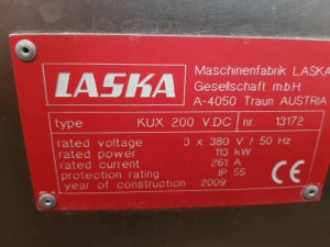 Вакуумный Куттер LASKA KUX 200 V DC