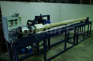 Станок токарно-фрезерный с копиром для производства витых каннелюр ТФС 1550М с доп секцией
