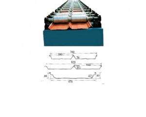Линия для производства фальцевой кровли JCH-760