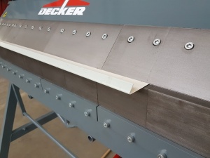 Сегментный листогиб Decker SDG-1500 с 3 сегментными балками