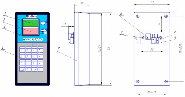 Электронная линейка КПС «MICRON-4»