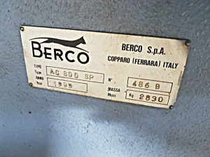 Расточной станок Berco AC 800 (Италия)