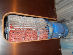 Одностронний шлифовальный станок с лепестковым барабаном СВАРОГ 1-300