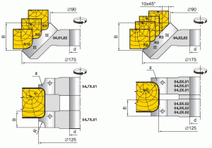 Фрезы для обработки кромок (04.XX.XX, 44.XX.XX)