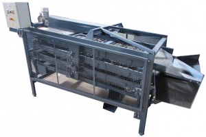 Оборудование, машина для калибровки и сортировки овощей и картофеля УКС-1.4Ф. Линия, установка для калибровки овощей и картофеля