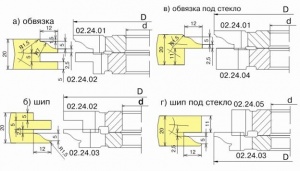 Комплект фрез для изготовления мебельных фасадов ДФ-02.24