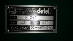 21-90-147 Сверлильно-присадочный станок быстрой фиксации DETEL ()