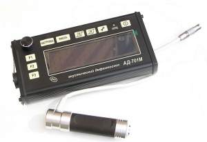 АД-701М низкочастотный акустический дефектоскоп