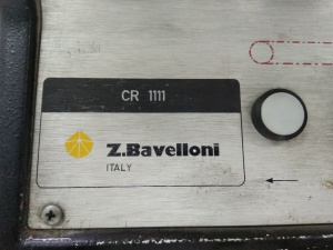 станок для обработки кромки стекла Z.Baveloni CR 1111, 2003 г.в