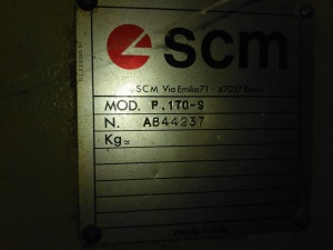 Четырехсторонний станок SCM p170-s