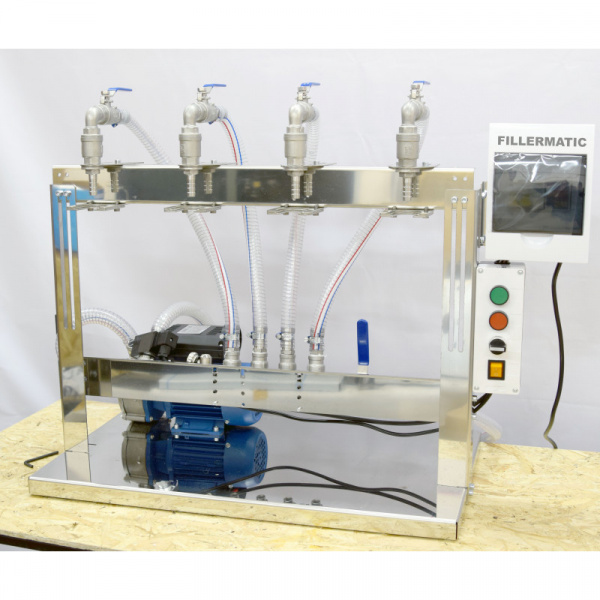 Аппарат розлива воды, вина, сока, молока, масла, химии