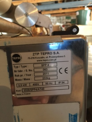 Упаковочная машина в газовой среде (ztp tepro s a spp4)
