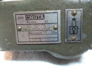 Обратный клапан hnn 012-054, tgl 10970 orsta