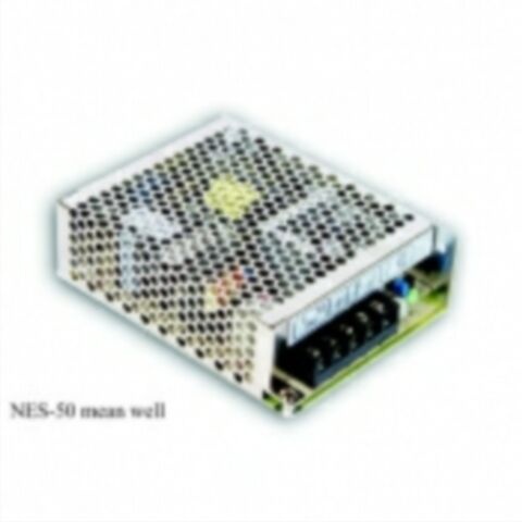 NES-50-5 Импульсный блок питания 50 Ватт, 4.75-5.5 Вольт, 0-10 Ампер, 129 х 98 х 38 мм, Mean Well