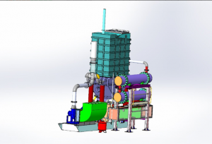 Пиролизное оборудование – инсинератор переработки ТБО мощностью 1650 тонн