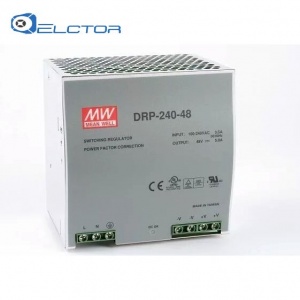 DRP-240-48 mean well Импульсный блок питания 240W, 48V, 0-5.0 A