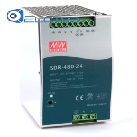 SDR-480-24 mean well Импульсный блок питания 480W, 24V, 0-20A