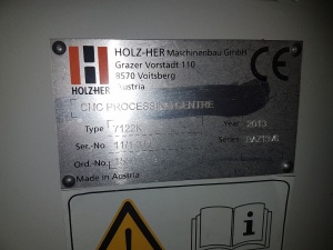 Обрабатывающий центр с ЧПУ Holz-Her Pro-Master 7122K