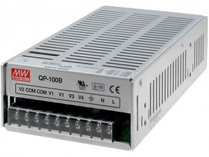 QP-100F-24 mean well Импульсный блок питания 100W, 24V, 0.3-2.0A