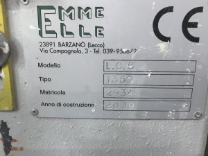 станок для полировки дверных полотен и панелей EMME ELLE LC6 1350 + BC16