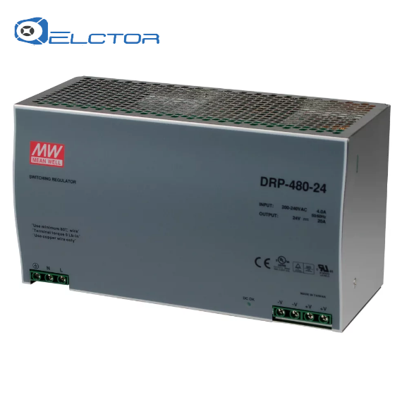 DRP-480-24 mean well Импульсный блок питания 480W,24V, 0-20A
