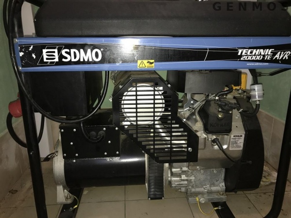 Новый генератор sdmo (15кВт бензин) technic 20000