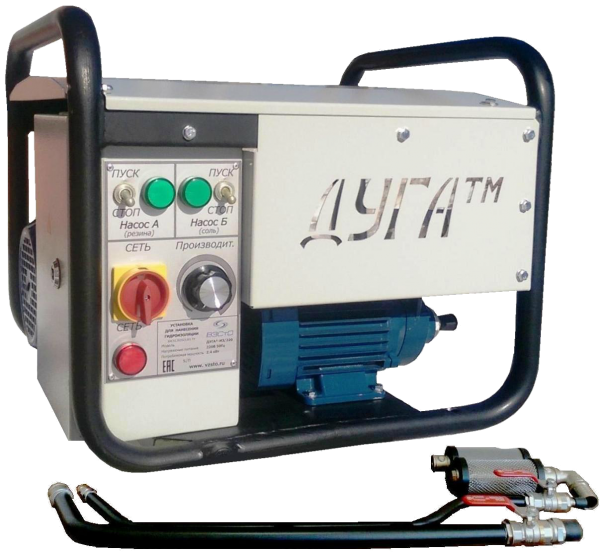 Установка для гидроизоляции жидкой резиной ДУГА И2/220В