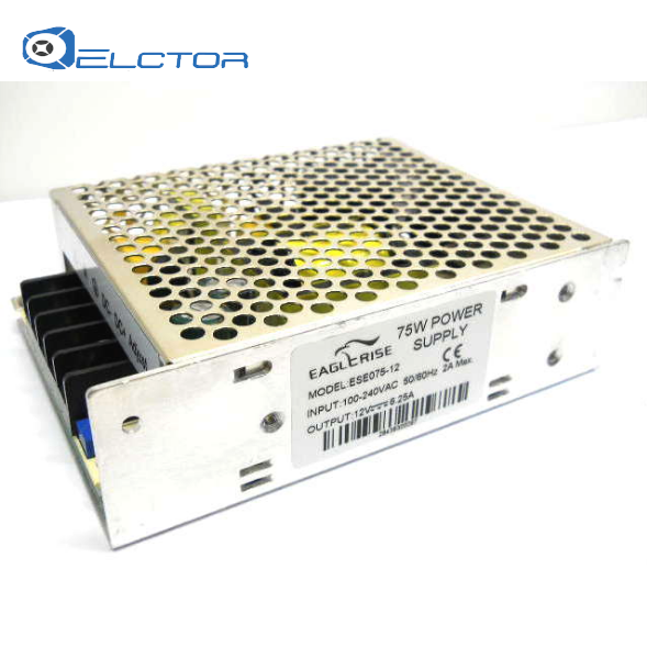 ESE075-12 - блок питания, 75 ватт, 12 Вольт, 6.25 Ампера, размер ...