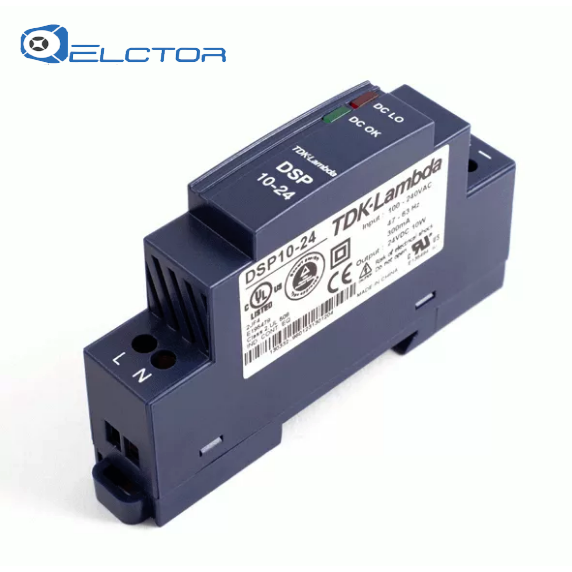 DSP10-24 Модульный блок питания на дин рейку 24 Вольта, 10 Ватт ...