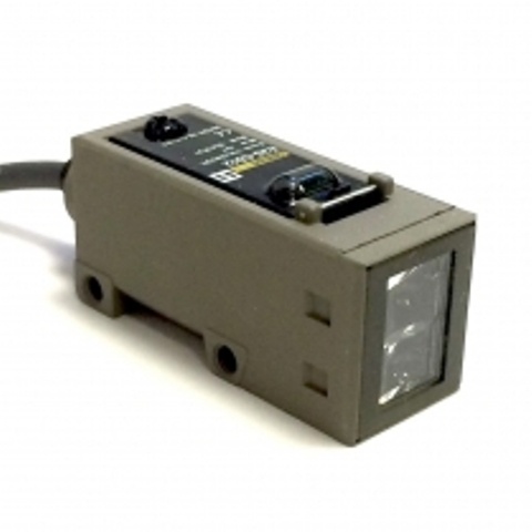 E3S-CD12-2M-OMS Фотодатчик. диффузн. PNP/NPN, дист. до 2 м, гориз. с каб 2m Omron