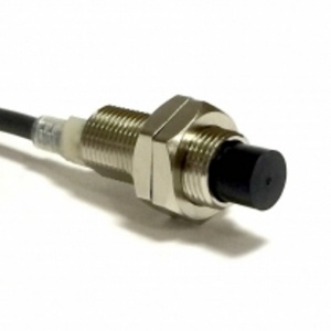 E2AG-M12KN05-WP-C1 Индуктивный датчик NPN NO, М12, дистанция 5 мм, кабель 2 м, 12-24VDC
