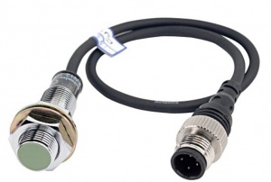 Индуктивные двухпроводные выключатели на постоянный ток в стандартном корпусе с индикатором и кабелем - PRWT12-2DC-I Autonics