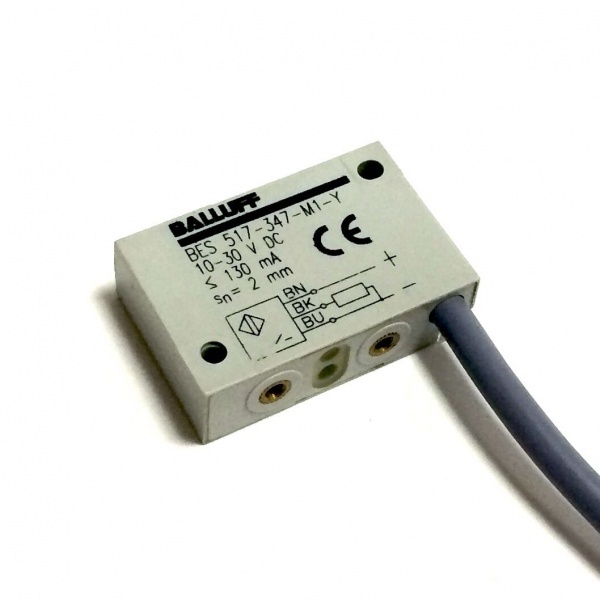 BES 517-347-M1-Y Индуктивный датчик 40x26x12, дист. 1,6 мм., PNP NO, кабель 2 м. Balluff