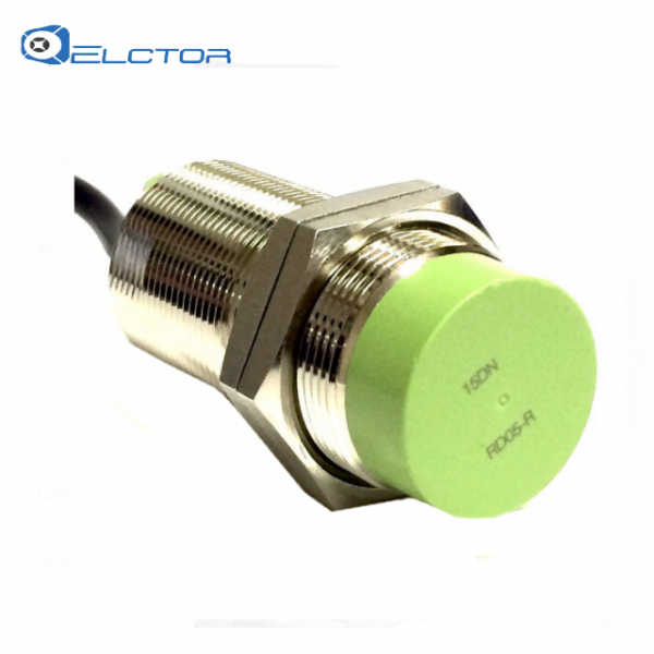 Емкостной трёхпроводной датчик, PNP, NO, 10-30 VDC, 15 мм, M30x1,5 ...