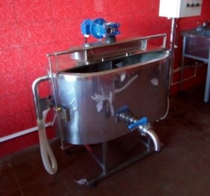Ванна длительной пастеризации для производства сыра ВДПО-500