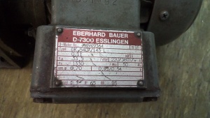 Мотор-редуктор Eberhard bauer d7300 esslingen