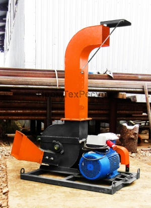Дробилка шредер для древесных отходов "ШДП"