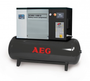Винтовой компрессор AEG SC500/1500D