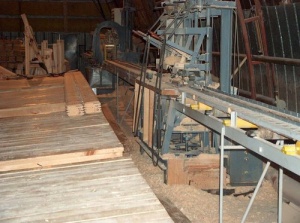 линию для производства деревянных домов