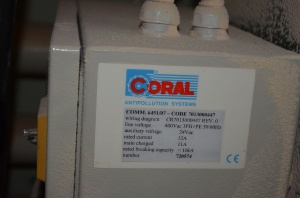 Фильтрующая установка для удаления пыли и стружки Coral Eurofilter M250 бу