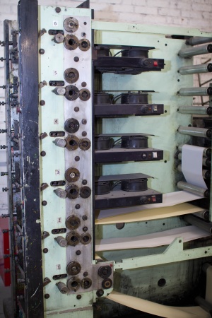 Флексопечатная машина для производства этикеток EDALE 250S