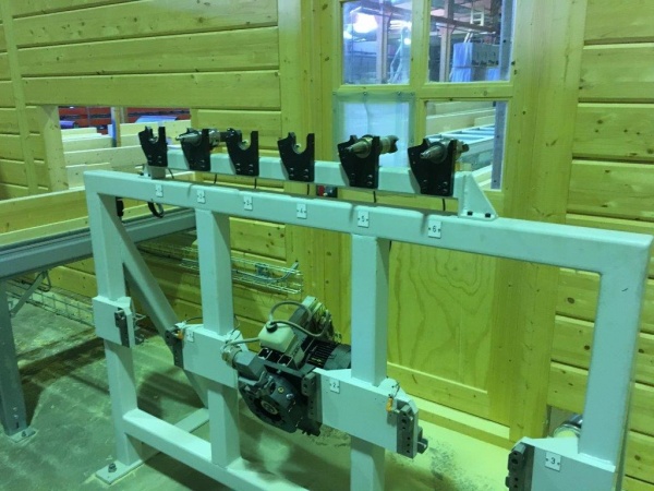 Полный комплект оборудования для производства клееных деревянных балок Grecon Dimter