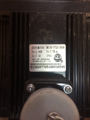 Сервомотор двигатель SERVOMOTOR SM130-7725-D00A