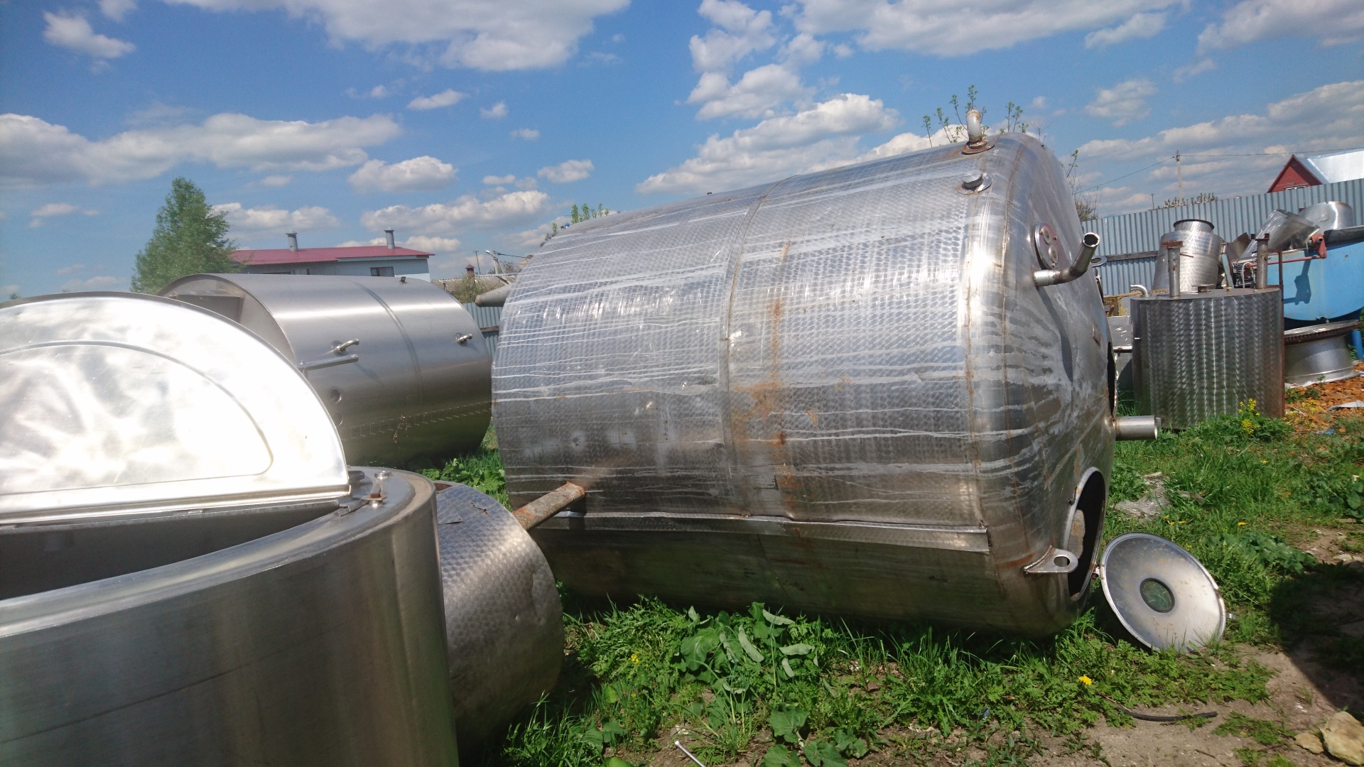 Резервуар Я1-ОСВ-6.3 купить Б/У в Москве - Биржа оборудования ProСтанки